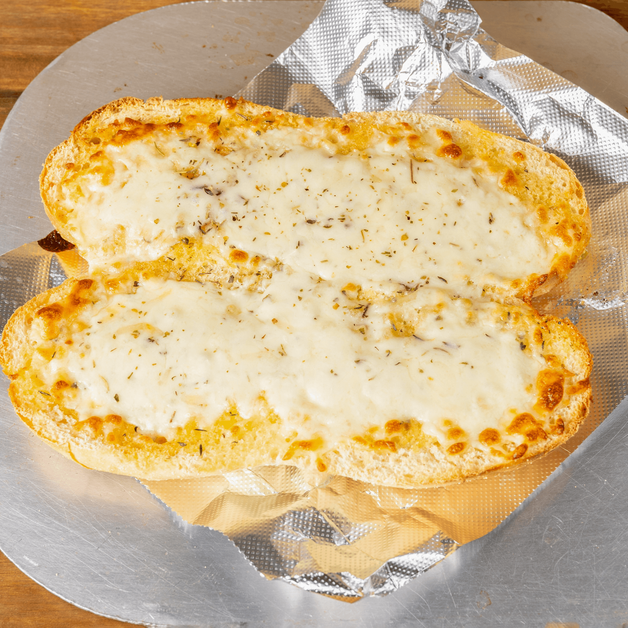 Garlic Cheese Bread.