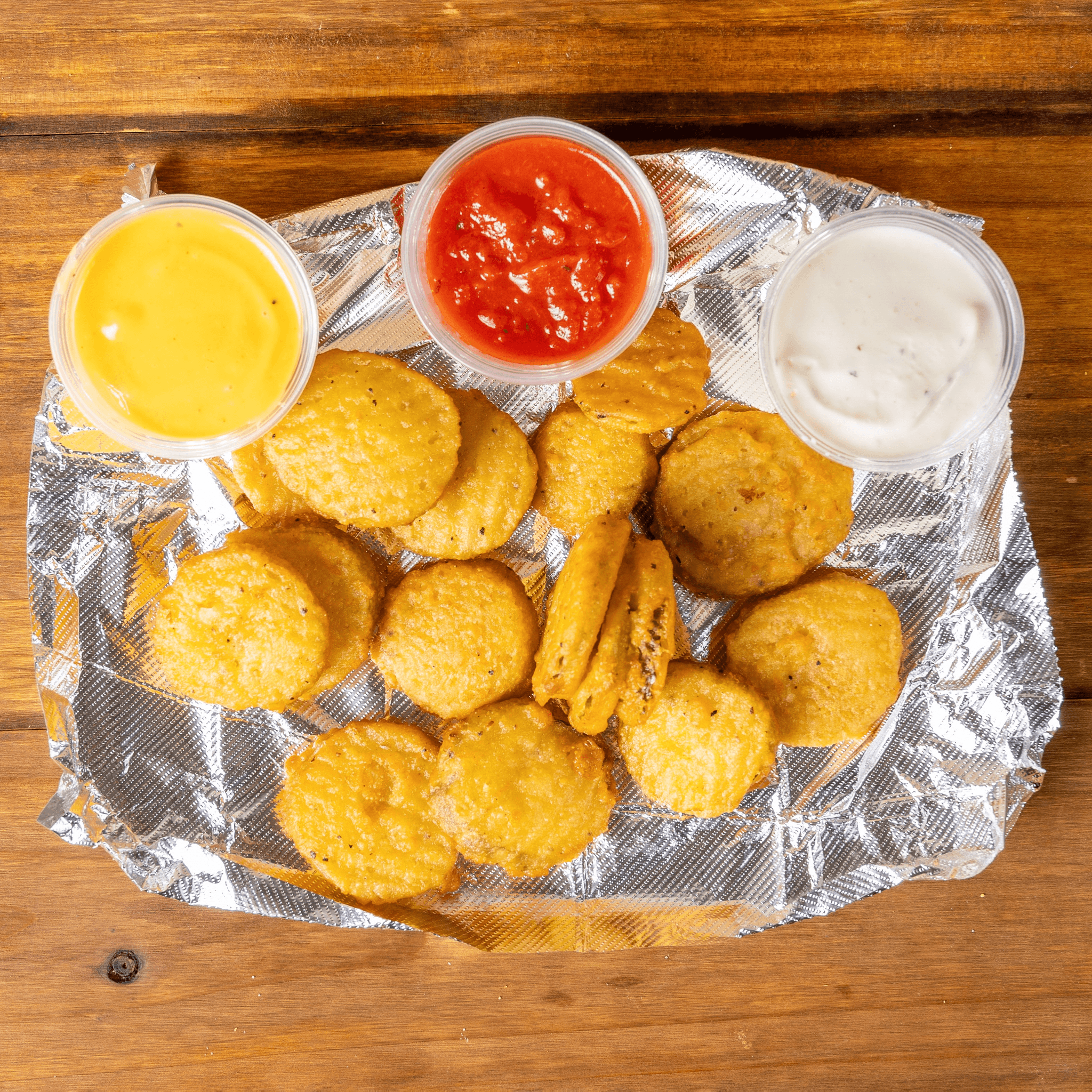 Fried Pickle Chips.