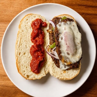 Ricci's Hot Sausage Hoagie