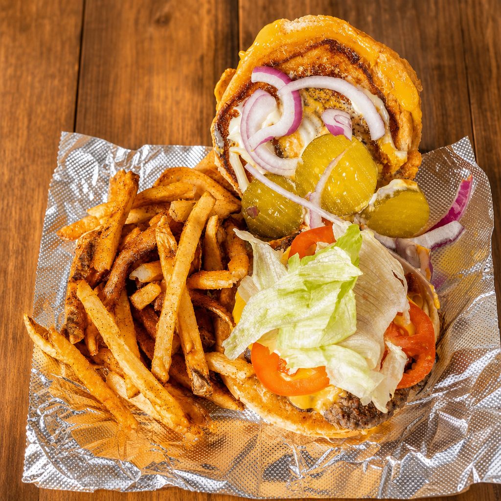The Big Aristotle Burger.