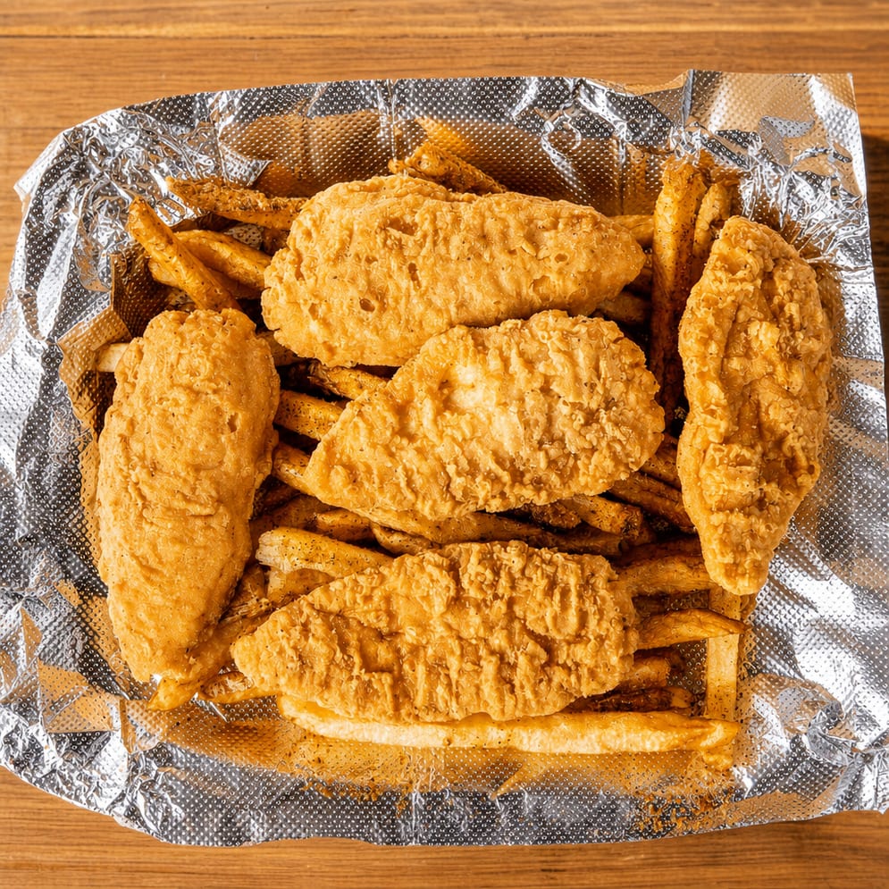 Chicken Fingers Fries.