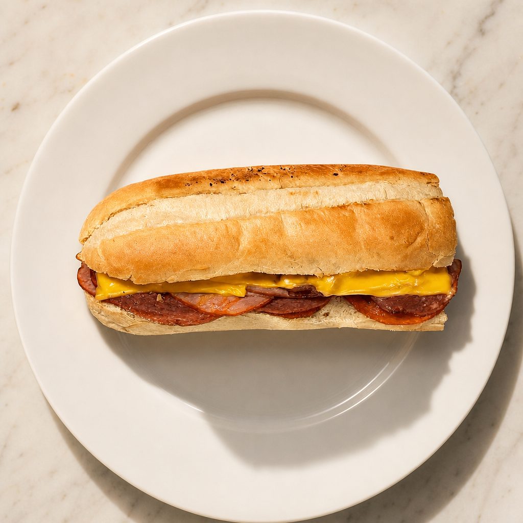 Heart Attack Hoagie.