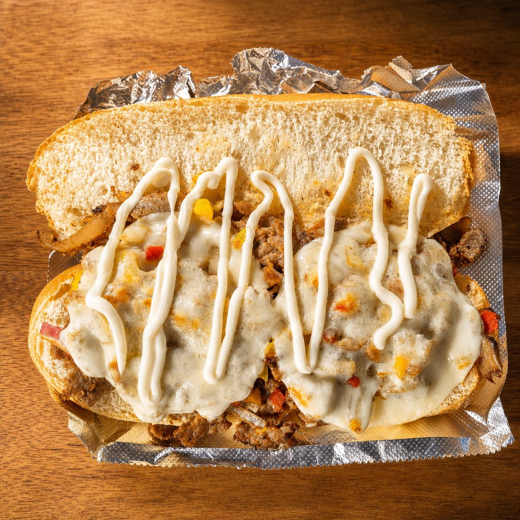Philly Cheesesteak Hoagie.