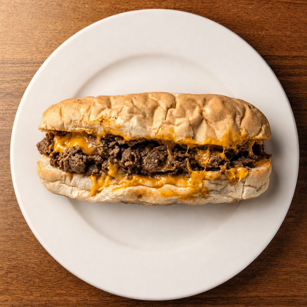 Sloppy Broadway Joe Hoagie.