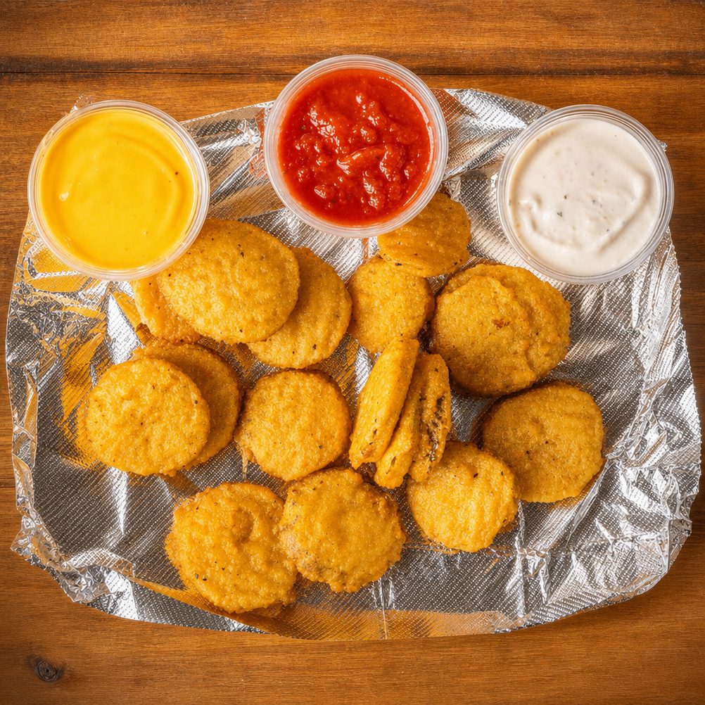 Fried Pickle Chips.